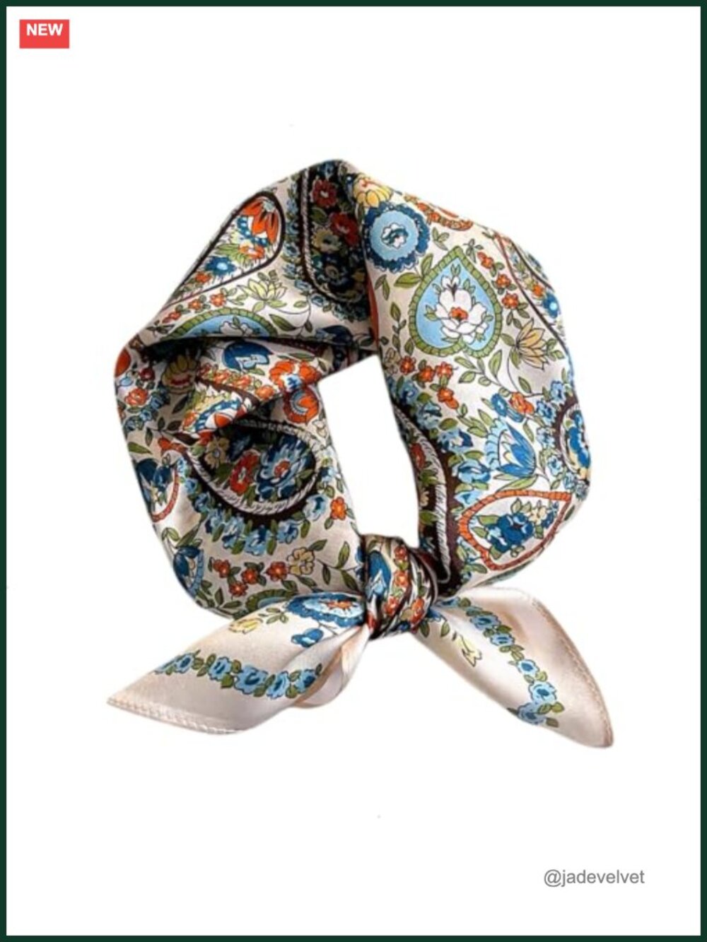 100% Pure Mulberry Silk Square Scarf 21x21 Neck Scarf Lightweight Unisex